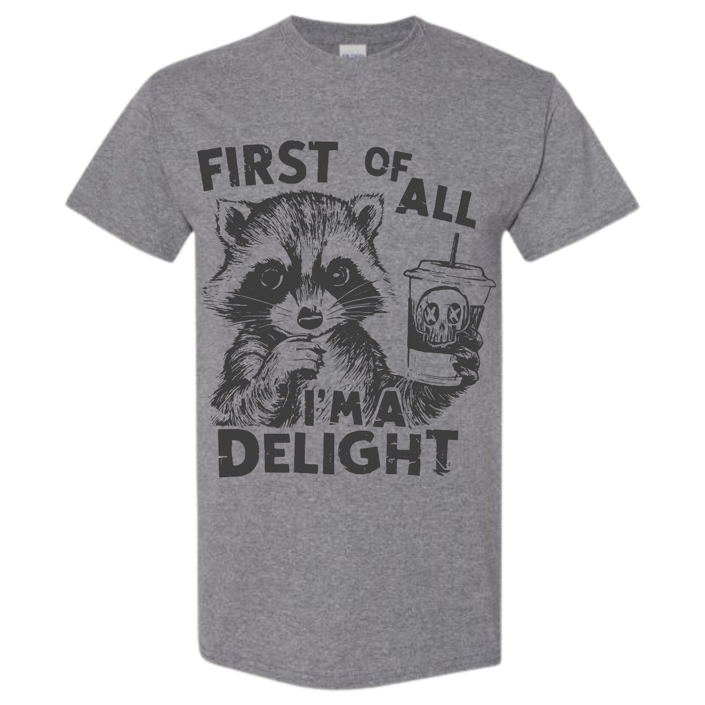 BISHAM FIRST OF ALL RACOON TEE
