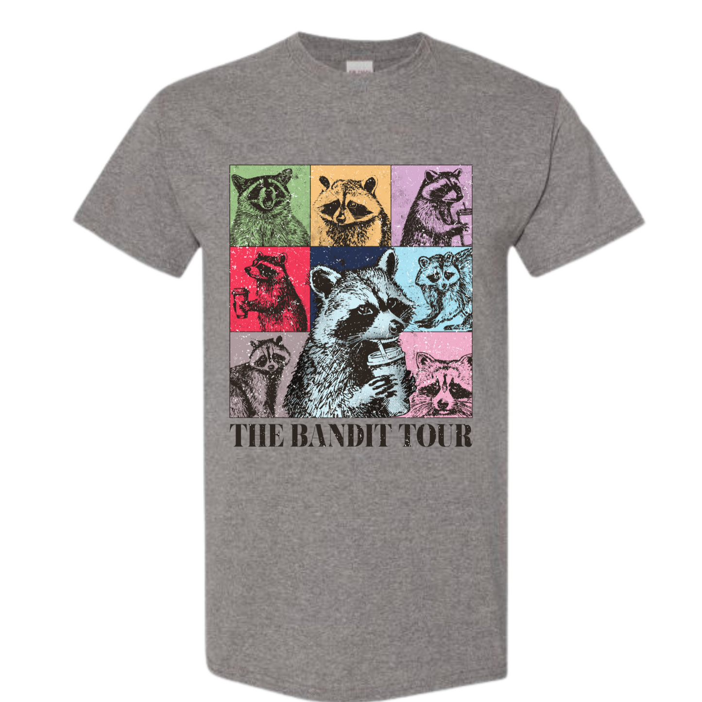 BISHAM BANDIT TOUR RACOON TEE