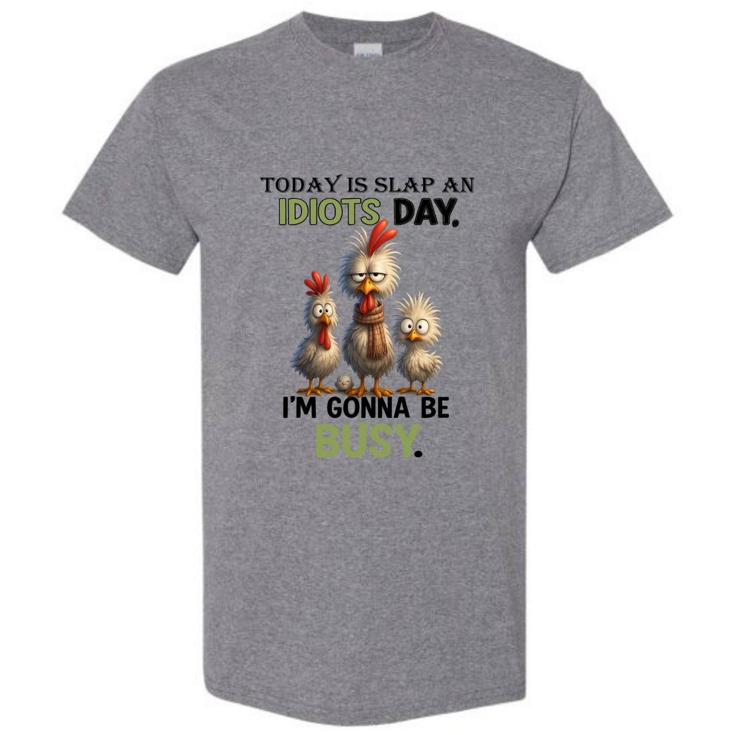 BISHAM SLAP AN IDIOT TEE