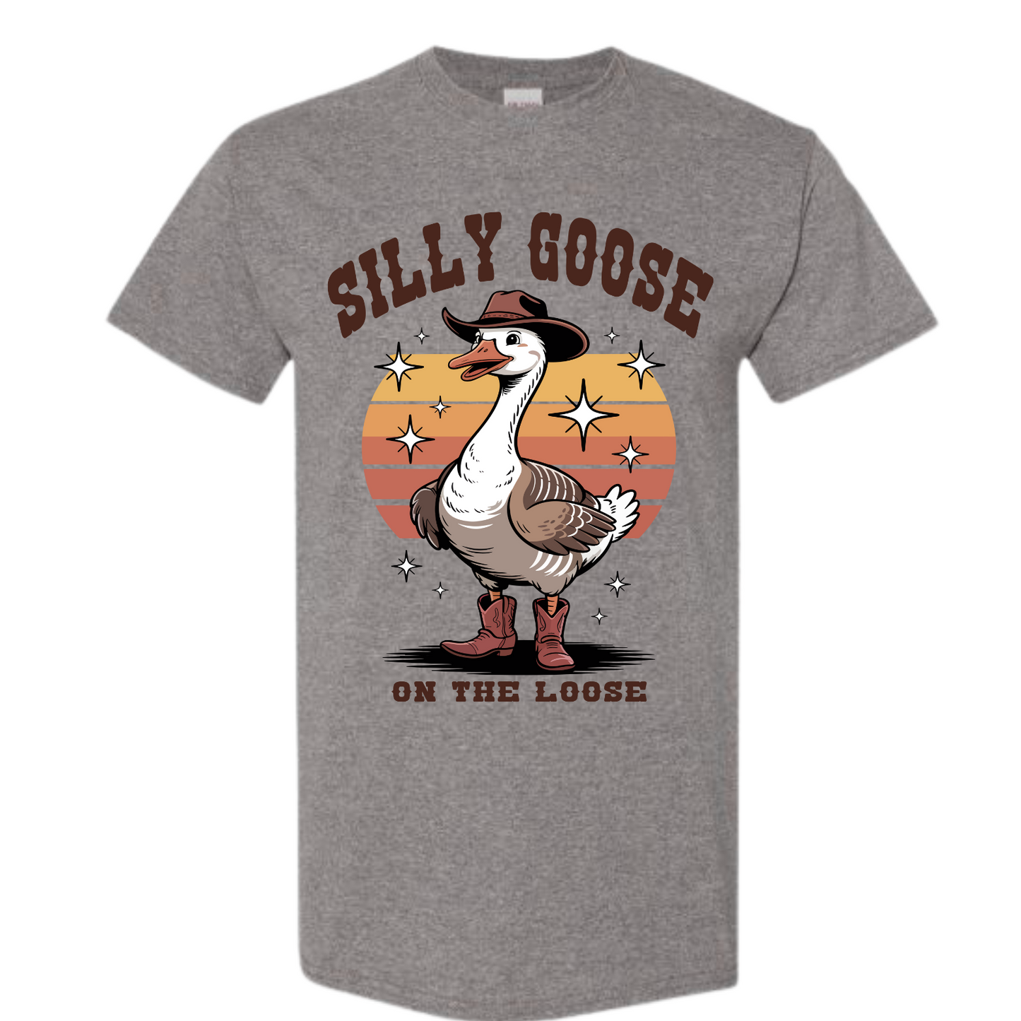 BISHAM SILLY GOOSE ON THE LOOSE TEE