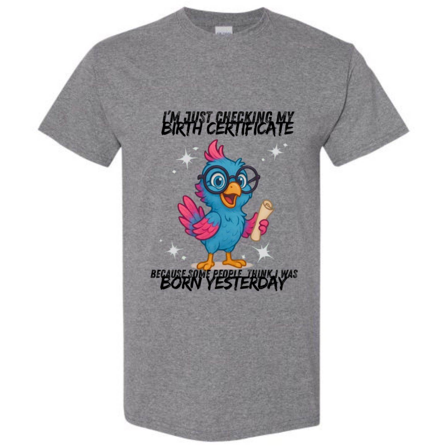 BISHAM BIRTH CERTIFICATE TEE