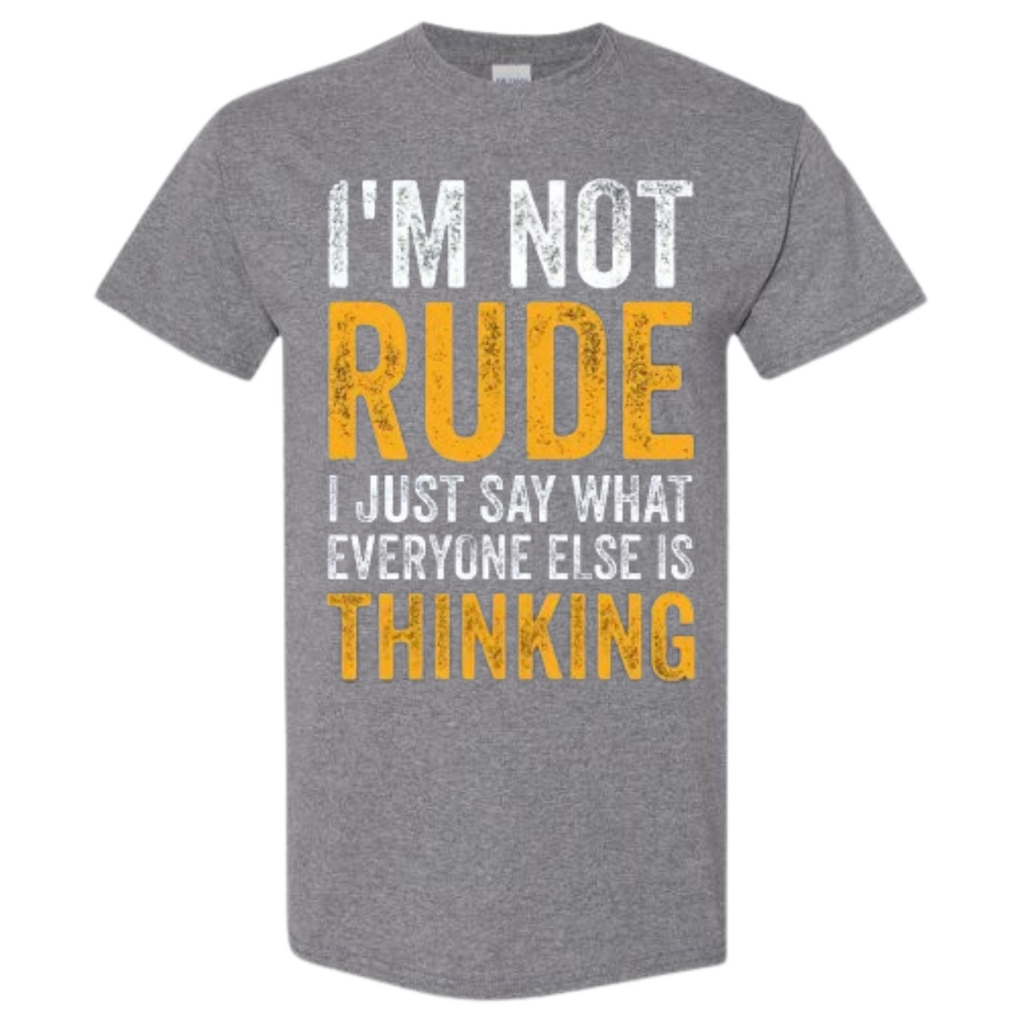 BISHAM I'M NOT RUDE EXPRESSIVE TEE