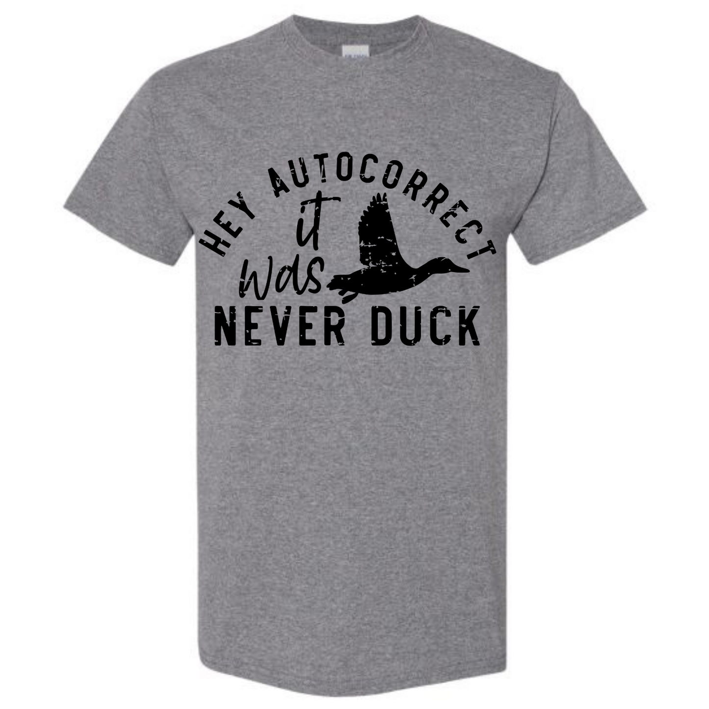BISHAM HEY AUTO CORRECT GOOSE TEE