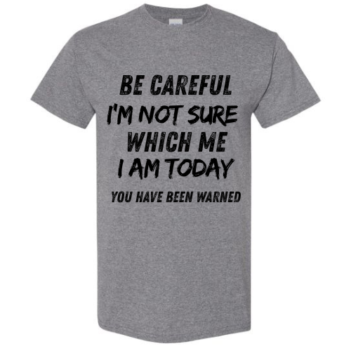 BISHAM BE CAREFUL EXPRESSIVE TEE