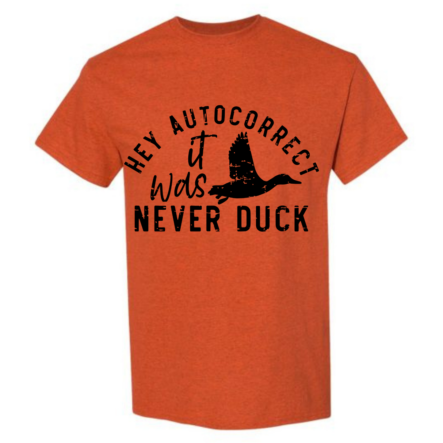 BISHAM HEY AUTO CORRECT GOOSE TEE