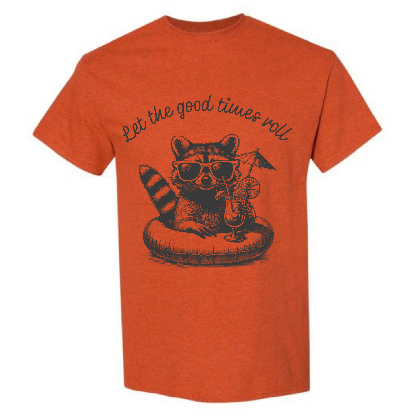 BISHAM LET THE GOOD TIMES ROLL RACOON TEE