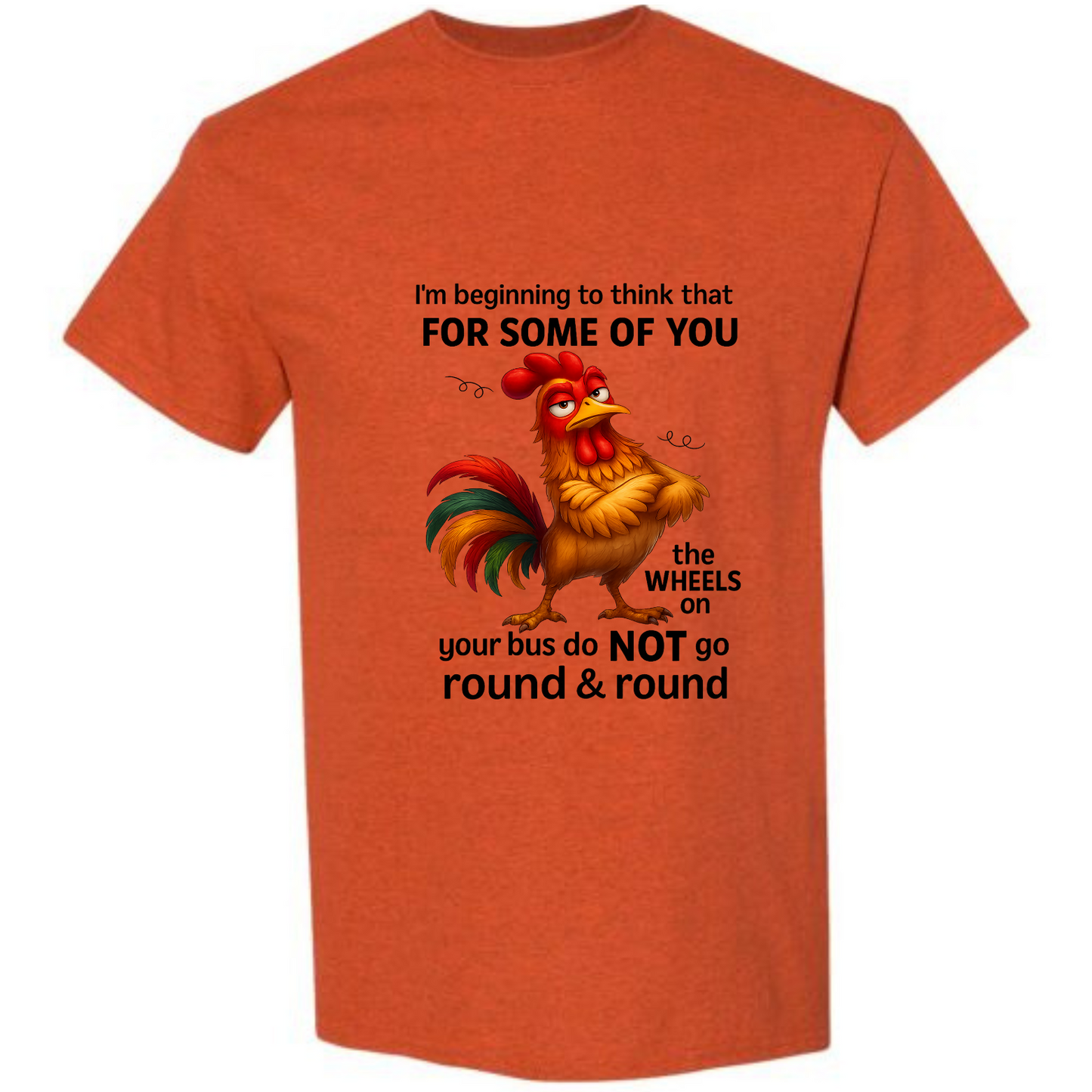 BISHAM WHEELS ON BUS TEE