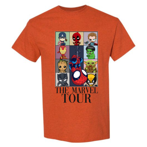 BISHAM MARVEL TOUR TEE