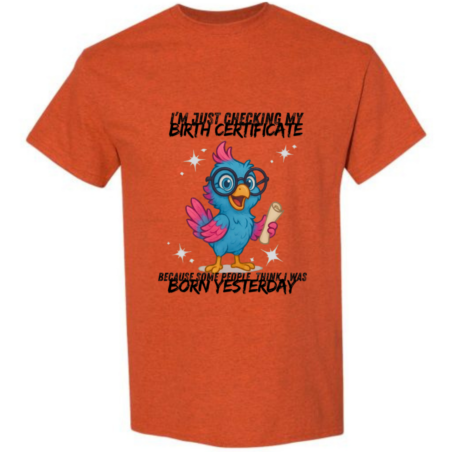 BISHAM BIRTH CERTIFICATE TEE