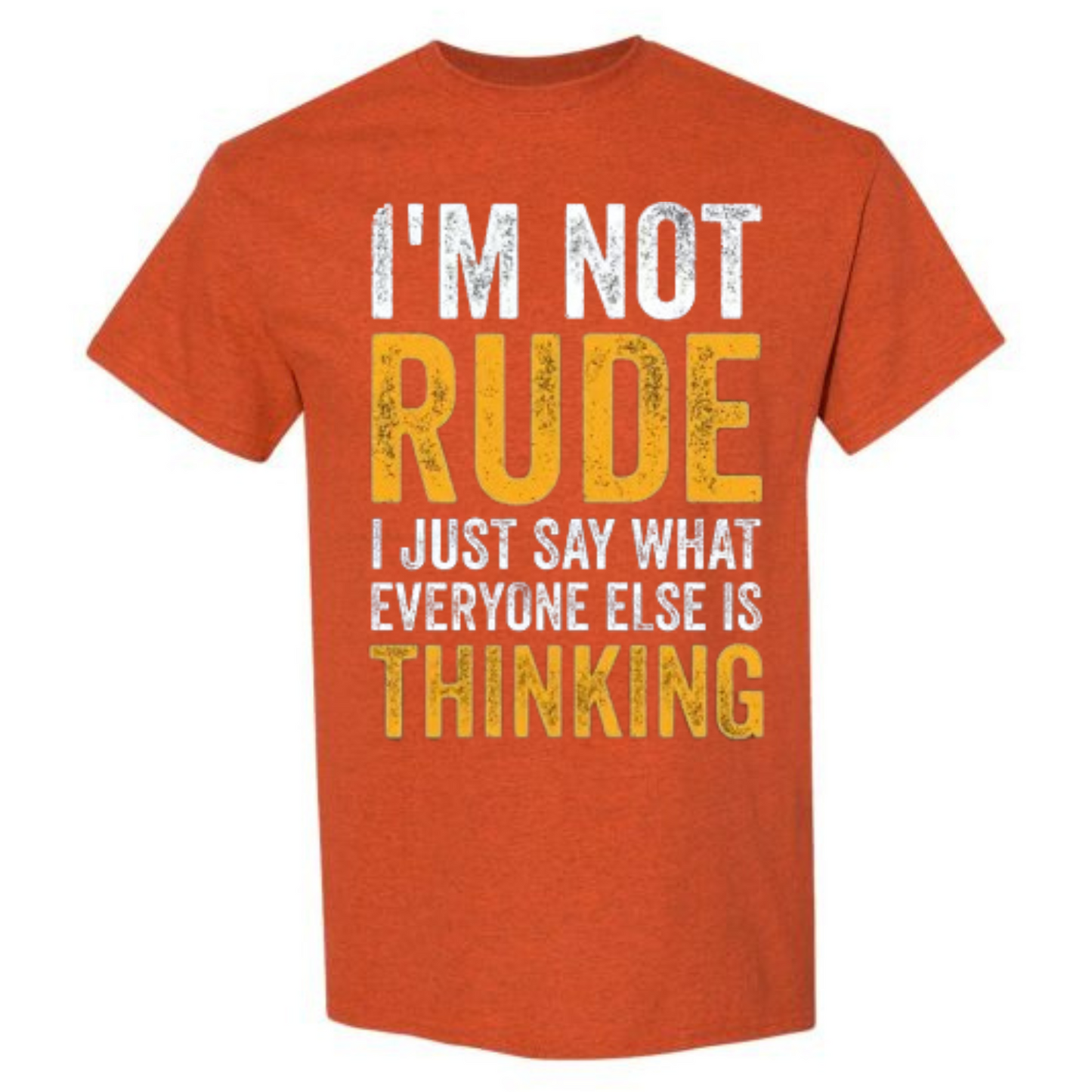 BISHAM I'M NOT RUDE EXPRESSIVE TEE