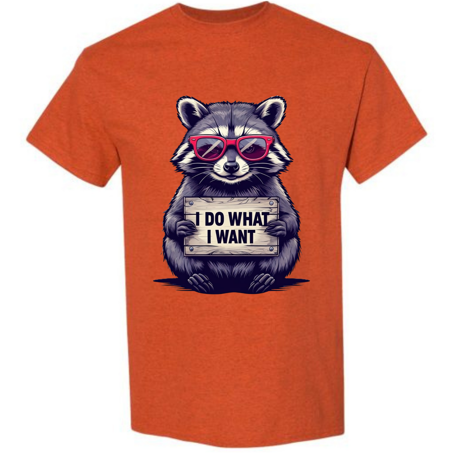BISHAM I DO WHAT IWANT RACOON TEE