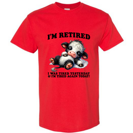 BISHAM I'M RETIRED TEE