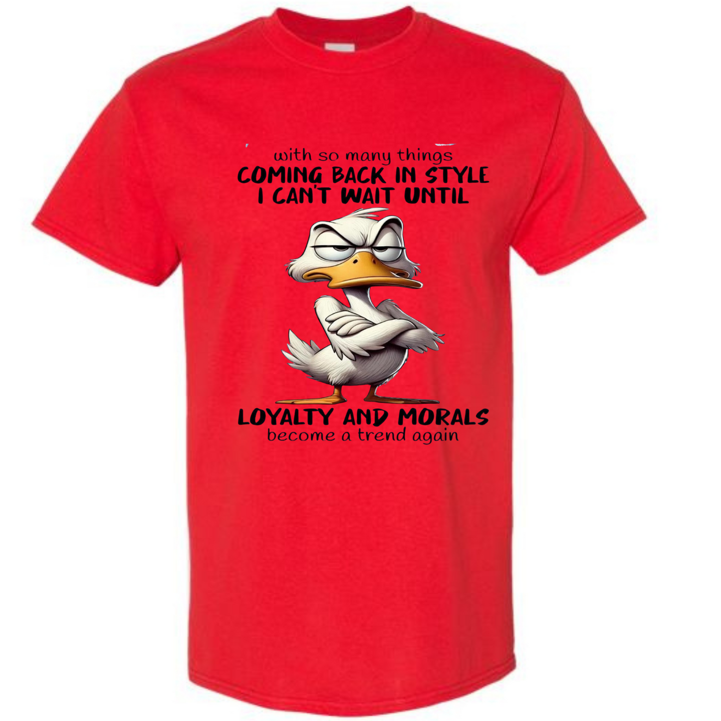 BISHAM LOYALTY N MORALS TEE