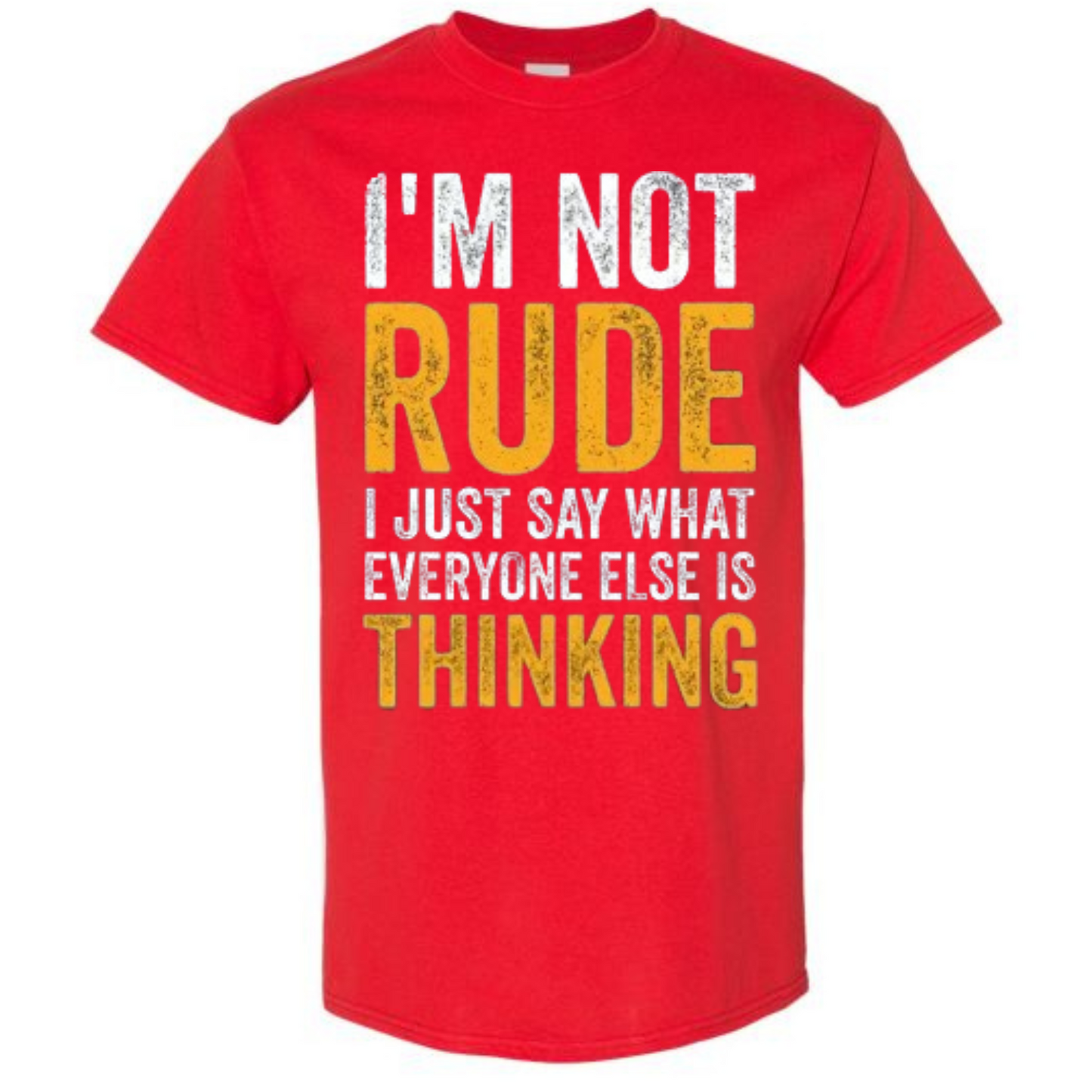 BISHAM I'M NOT RUDE EXPRESSIVE TEE