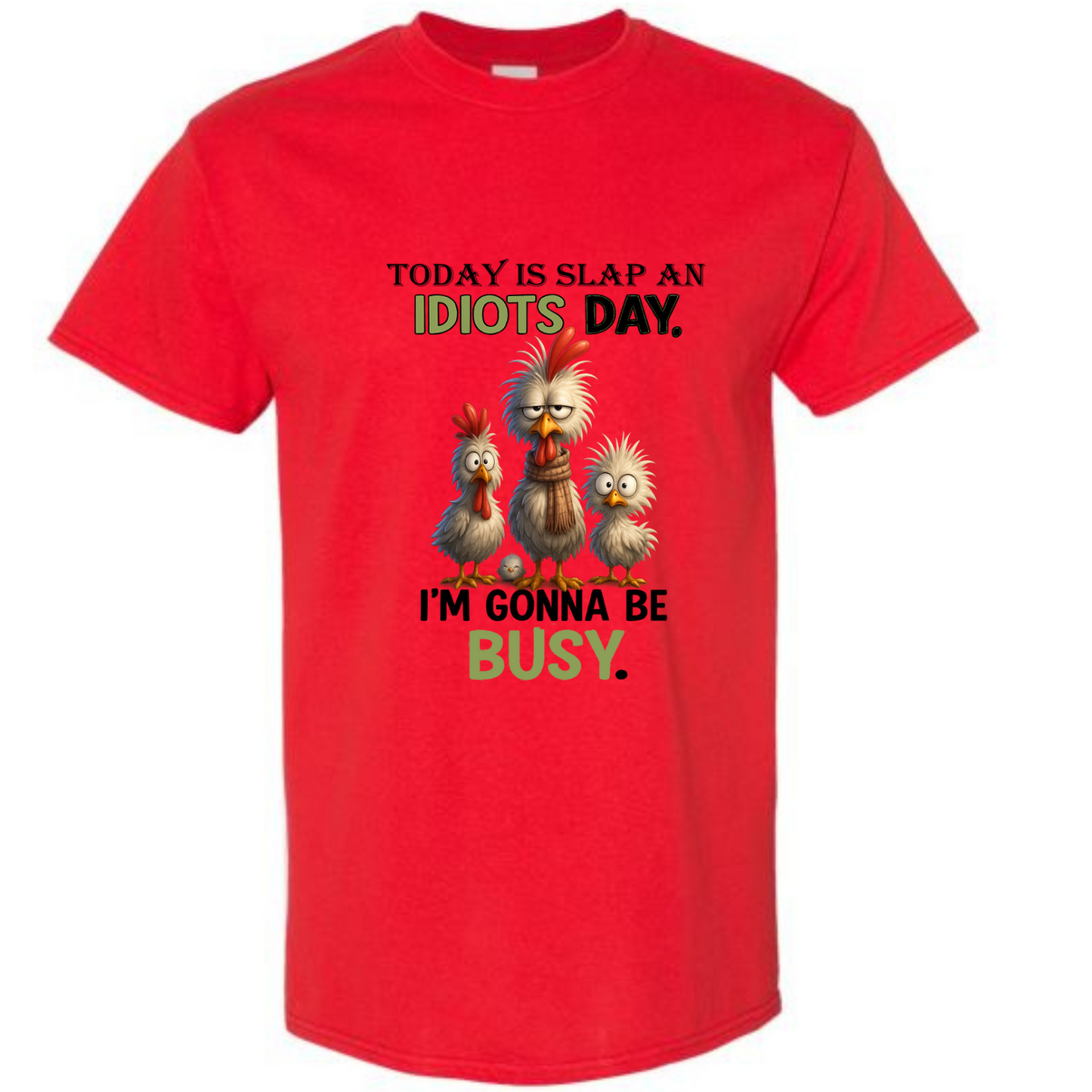 BISHAM SLAP AN IDIOT TEE