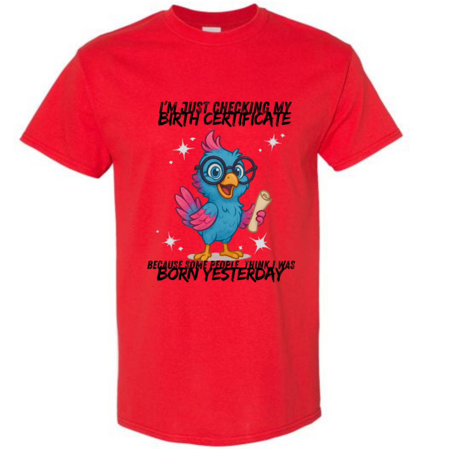 BISHAM BIRTH CERTIFICATE TEE