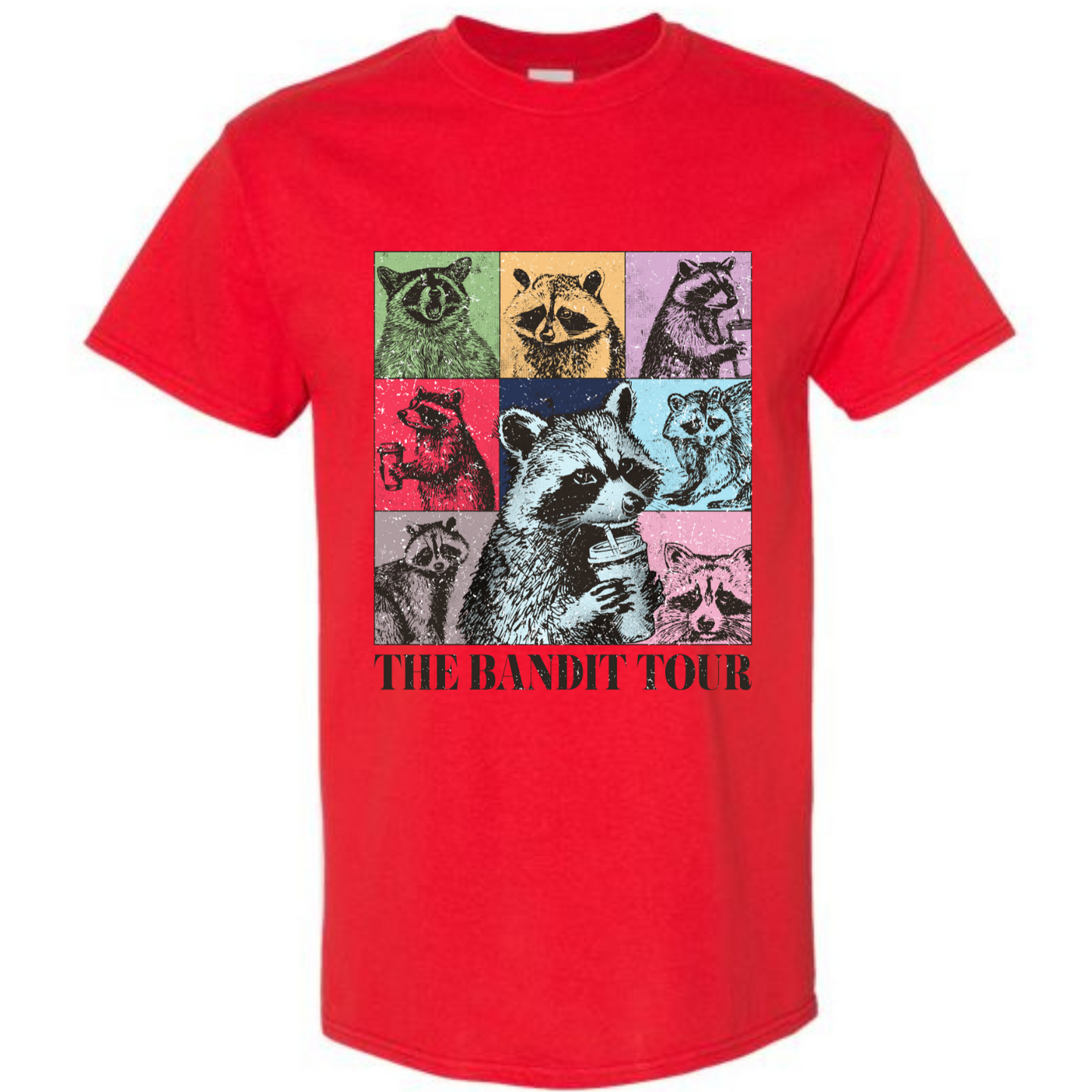 BISHAM BANDIT TOUR RACOON TEE