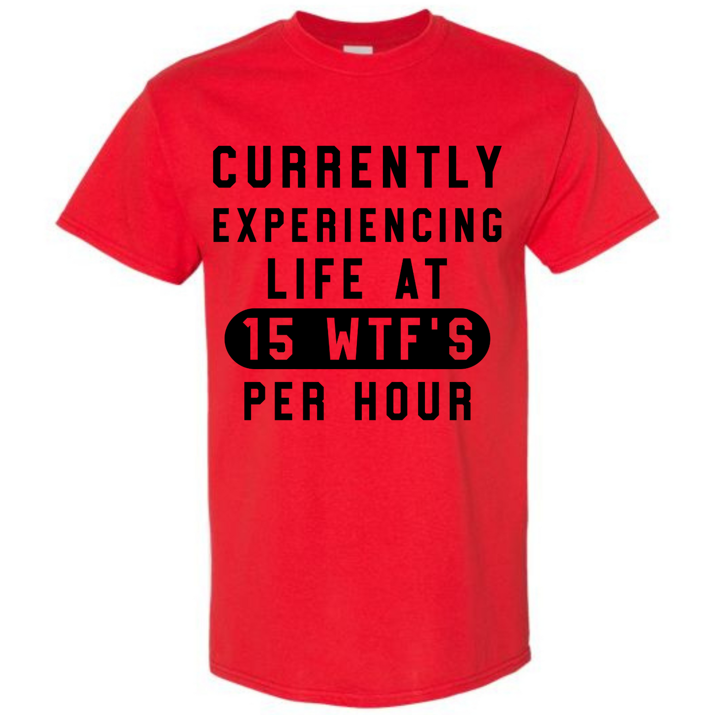 BISHAM EXPERIENCING 15 WTF'S EXPRESSIVE TEE