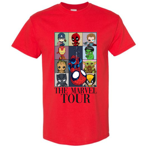 BISHAM MARVEL TOUR TEE