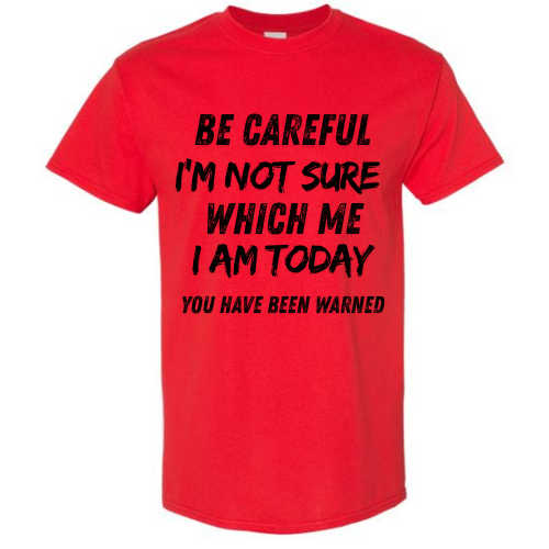 BISHAM BE CAREFUL EXPRESSIVE TEE