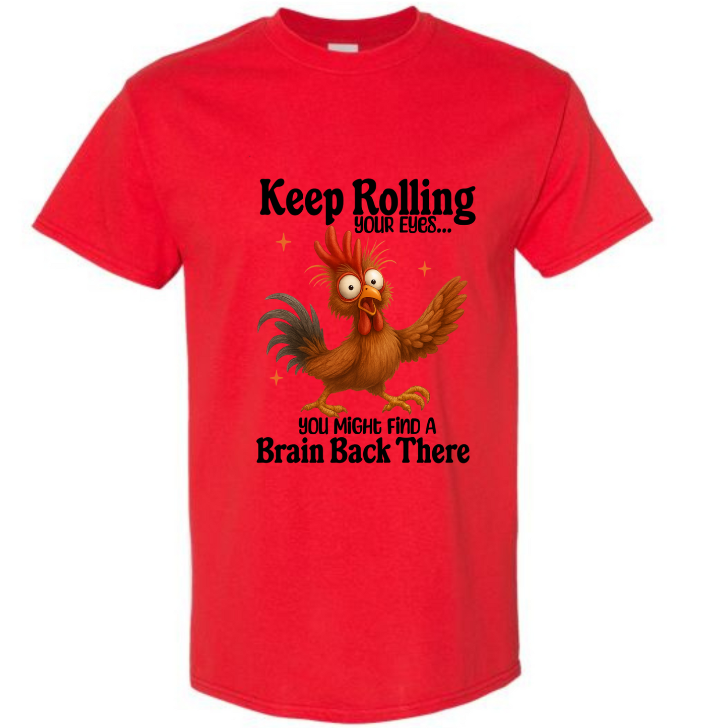 BISHAM KEEP ROLLING YOUR EYES TEE
