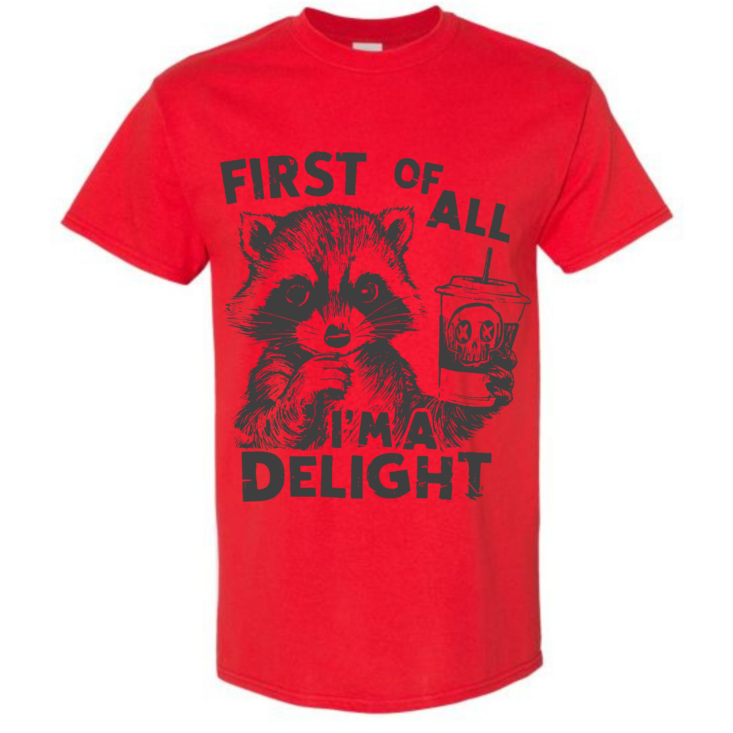 BISHAM FIRST OF ALL RACOON TEE