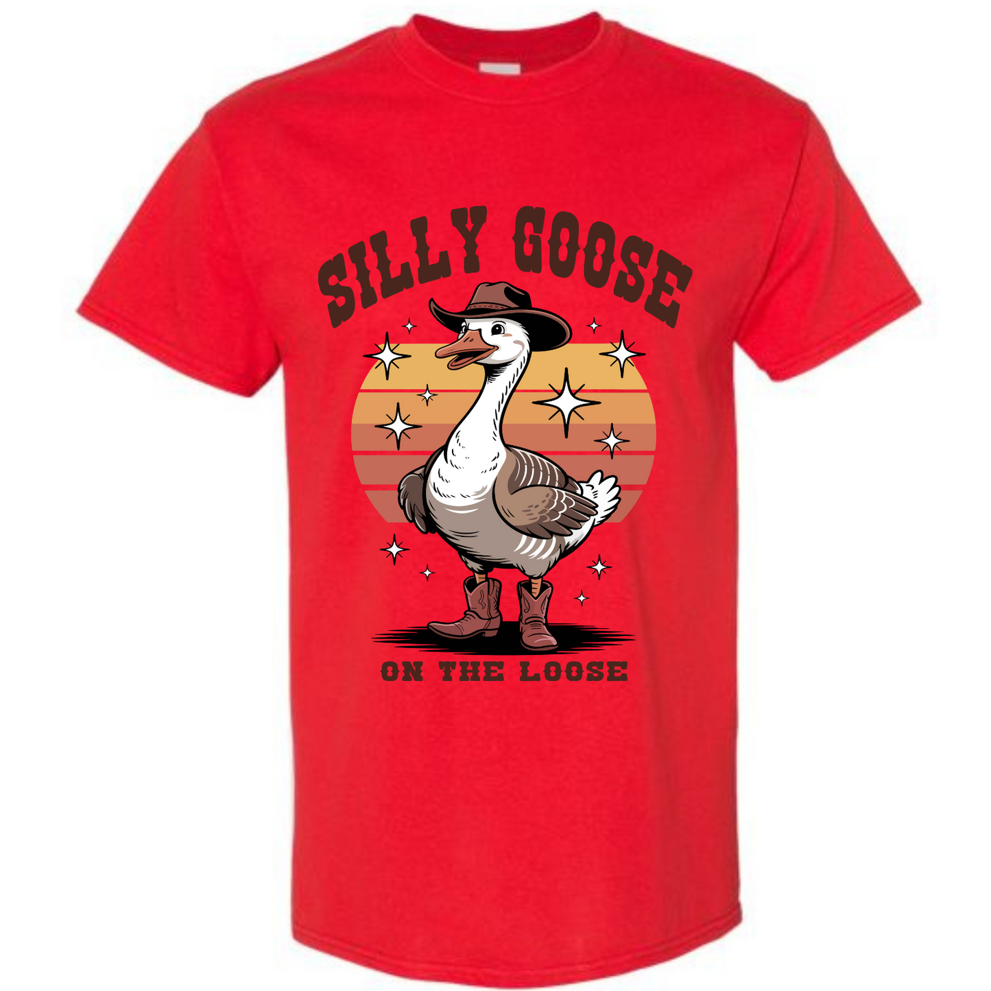 BISHAM SILLY GOOSE ON THE LOOSE TEE