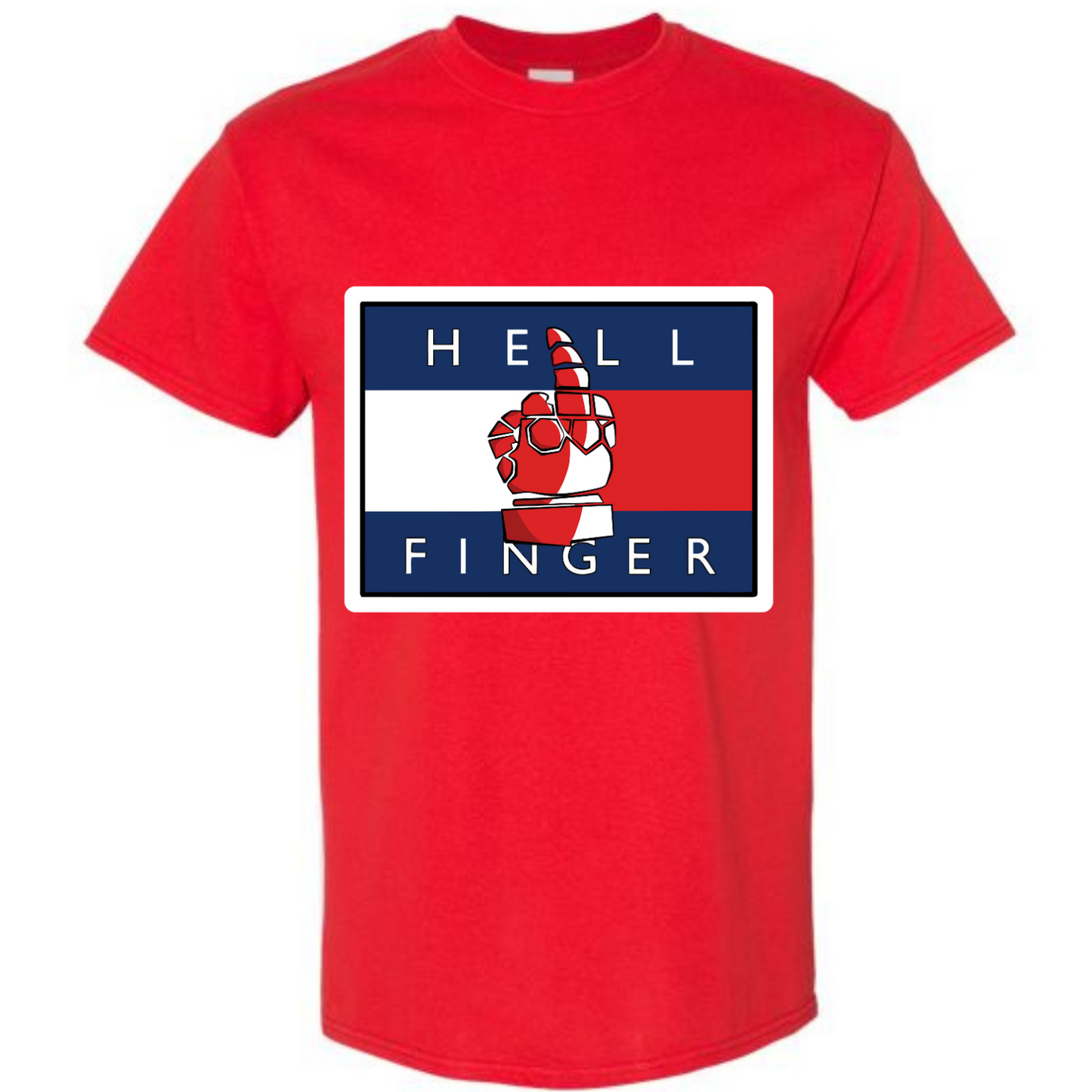 BISHAM HELL FINGER TEE