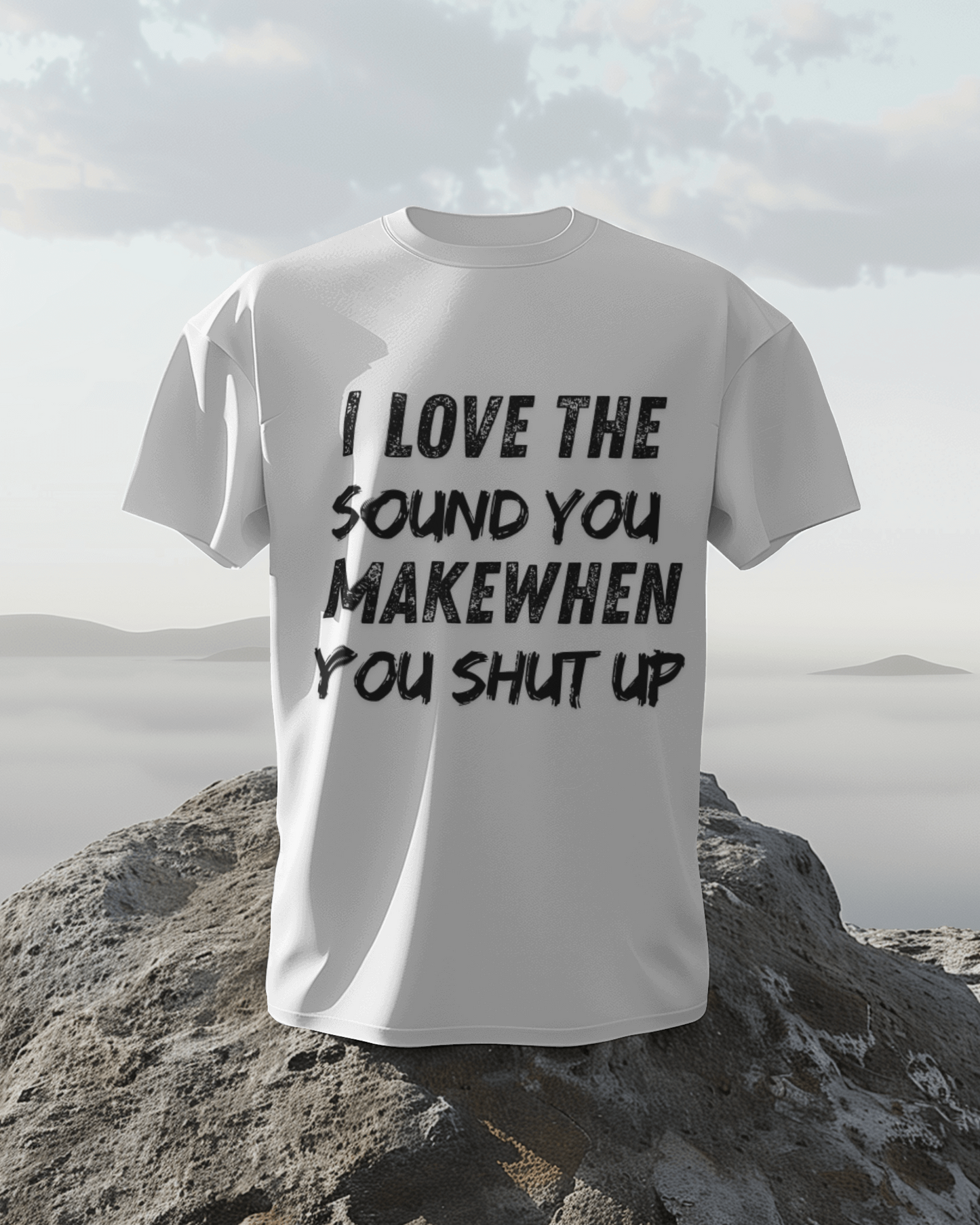 BISHAM SHUT UP EXPRESSIVE TEE