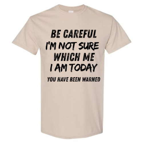 BISHAM BE CAREFUL EXPRESSIVE TEE