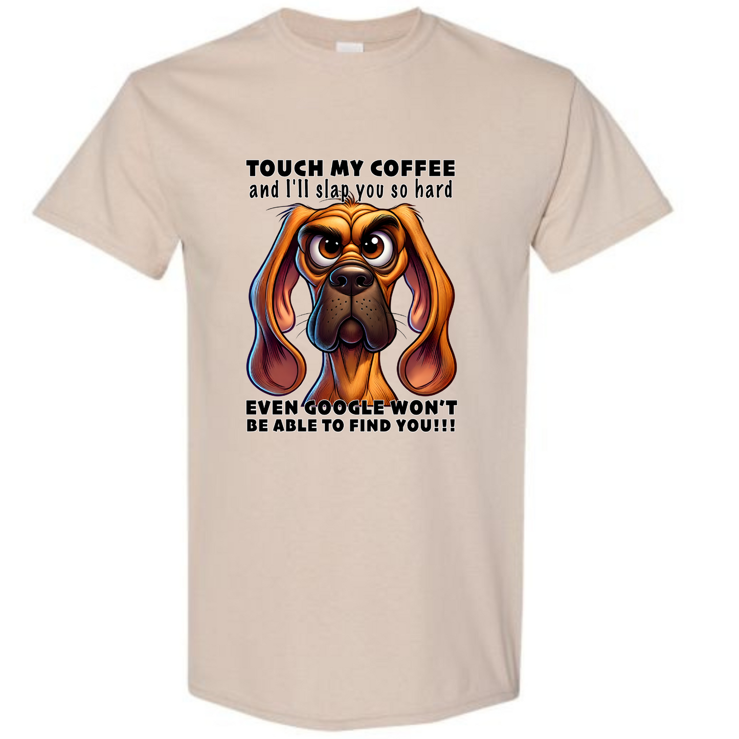 BISHAM TOUCH MY COFFEE TEE