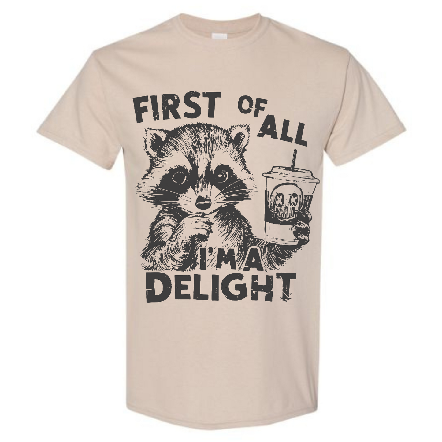 BISHAM FIRST OF ALL RACOON TEE