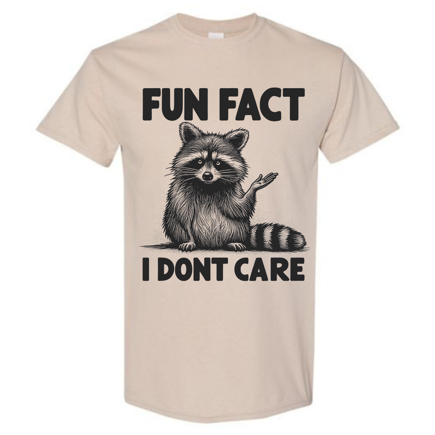 BISHAM FUN FACT RACOON TEE