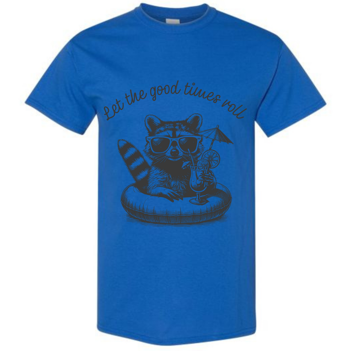 BISHAM LET THE GOOD TIMES ROLL RACOON TEE