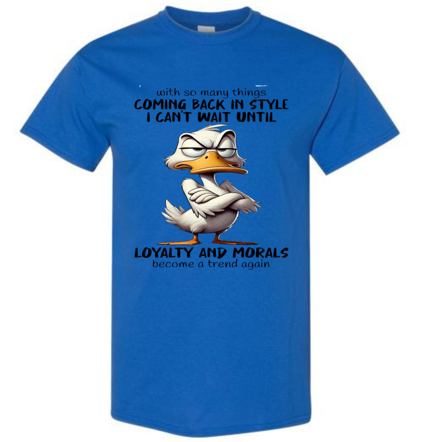 BISHAM LOYALTY N MORALS TEE