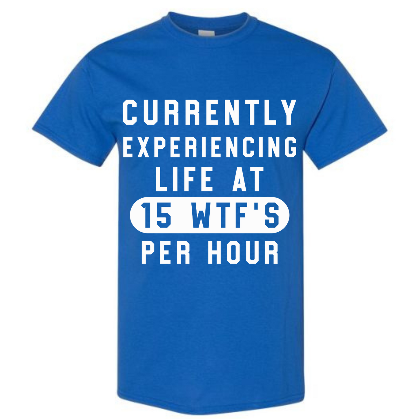 BISHAM EXPERIENCING 15 WTF'S EXPRESSIVE TEE