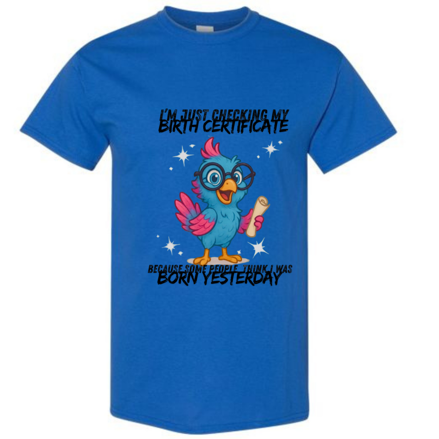 BISHAM BIRTH CERTIFICATE TEE