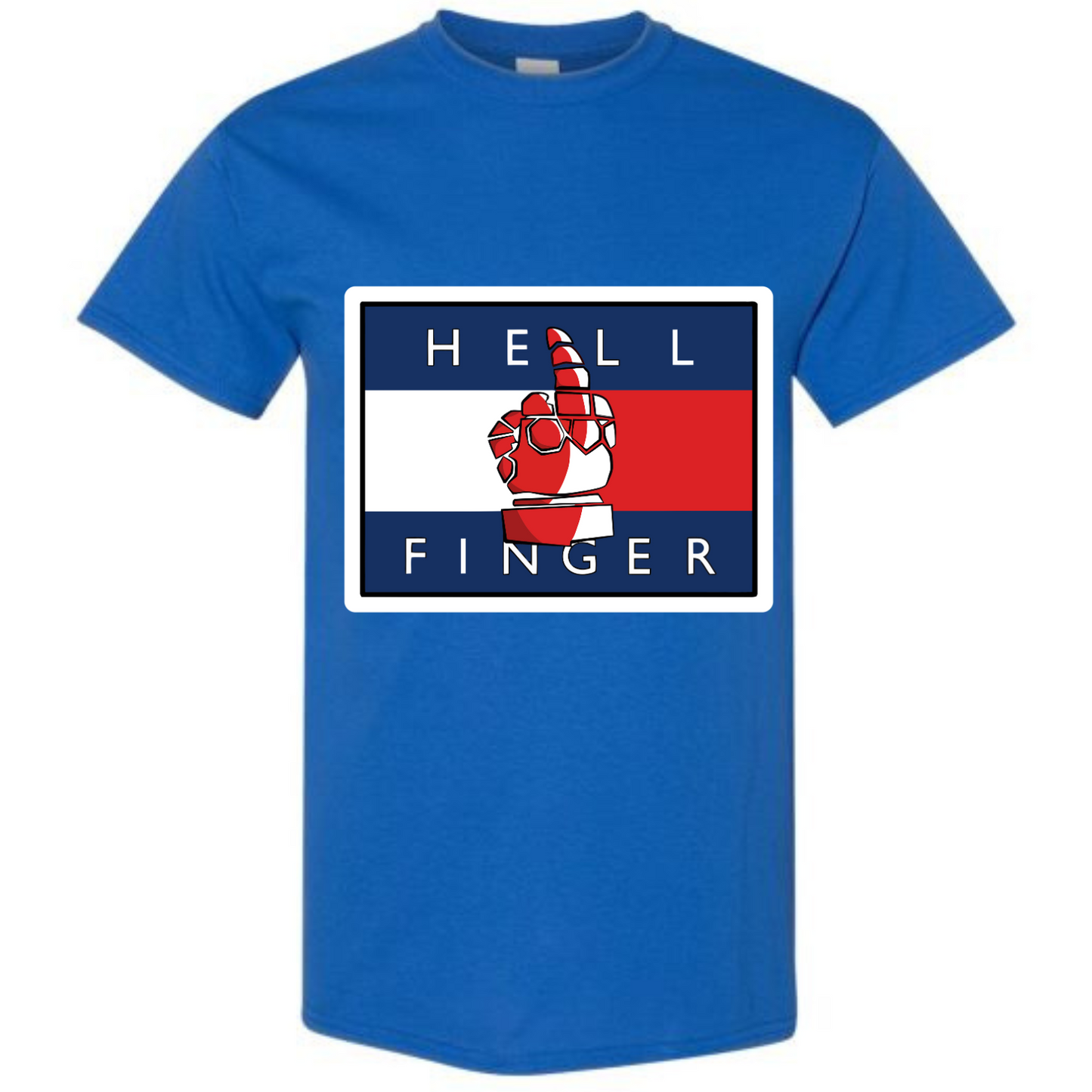 BISHAM HELL FINGER TEE