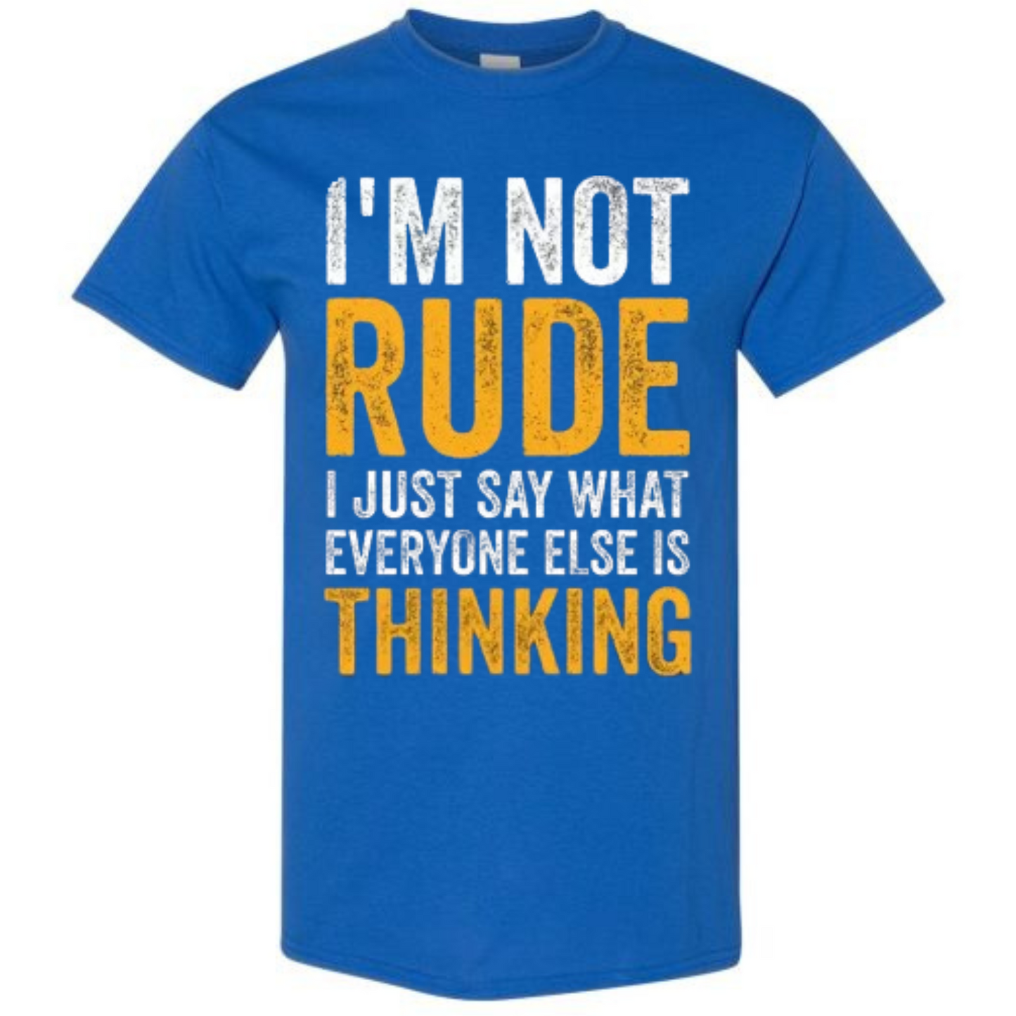 BISHAM I'M NOT RUDE EXPRESSIVE TEE