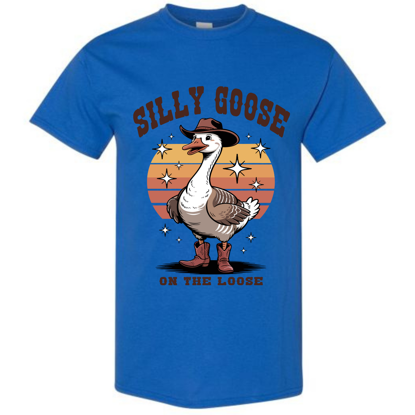BISHAM SILLY GOOSE ON THE LOOSE TEE