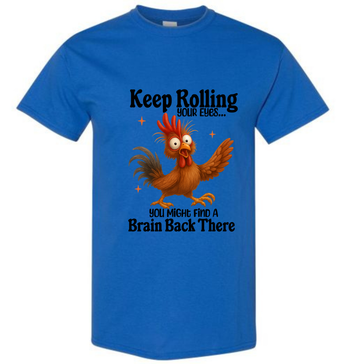 BISHAM KEEP ROLLING YOUR EYES TEE