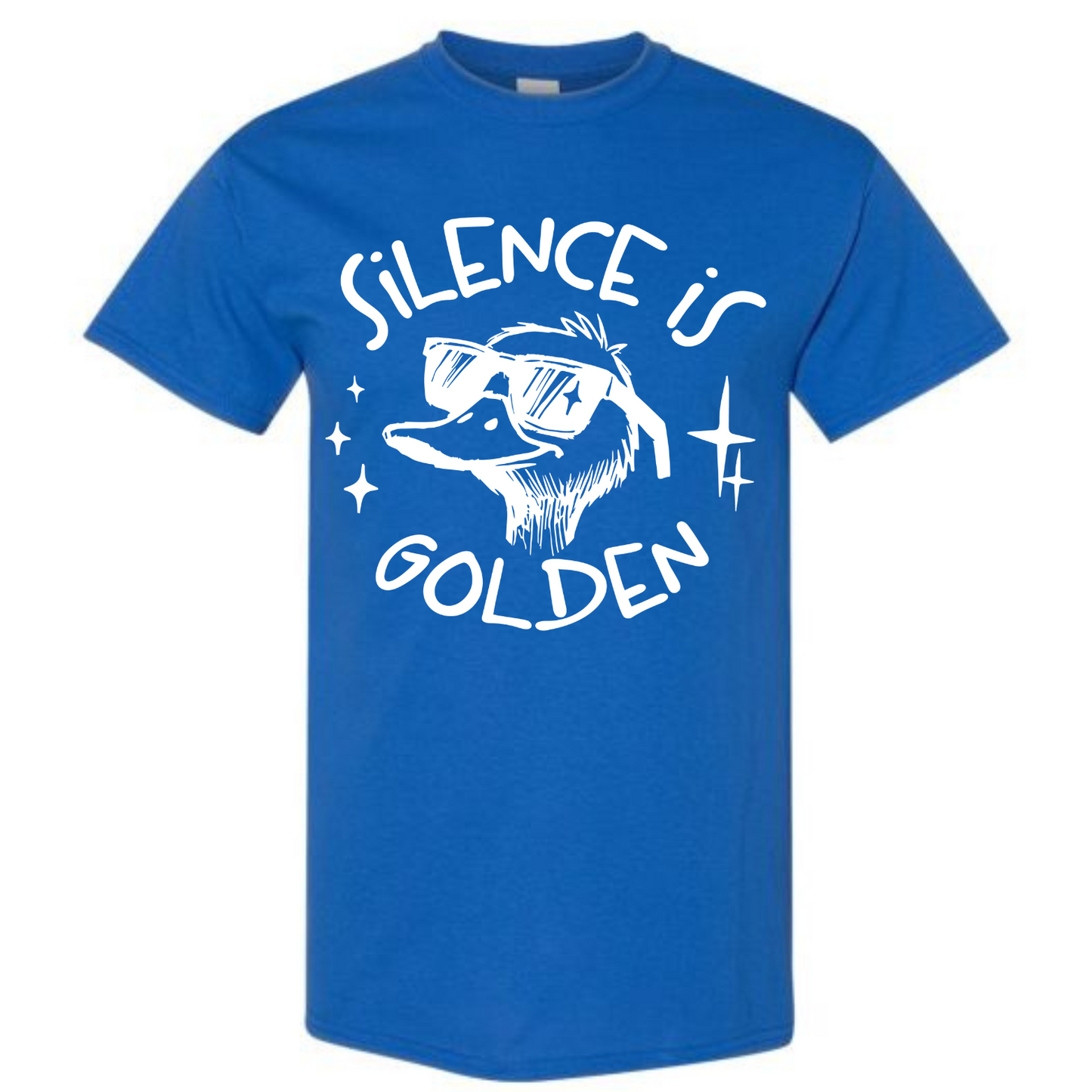 BISHAM SILENCE IS GOLDEN GOOSE TEE