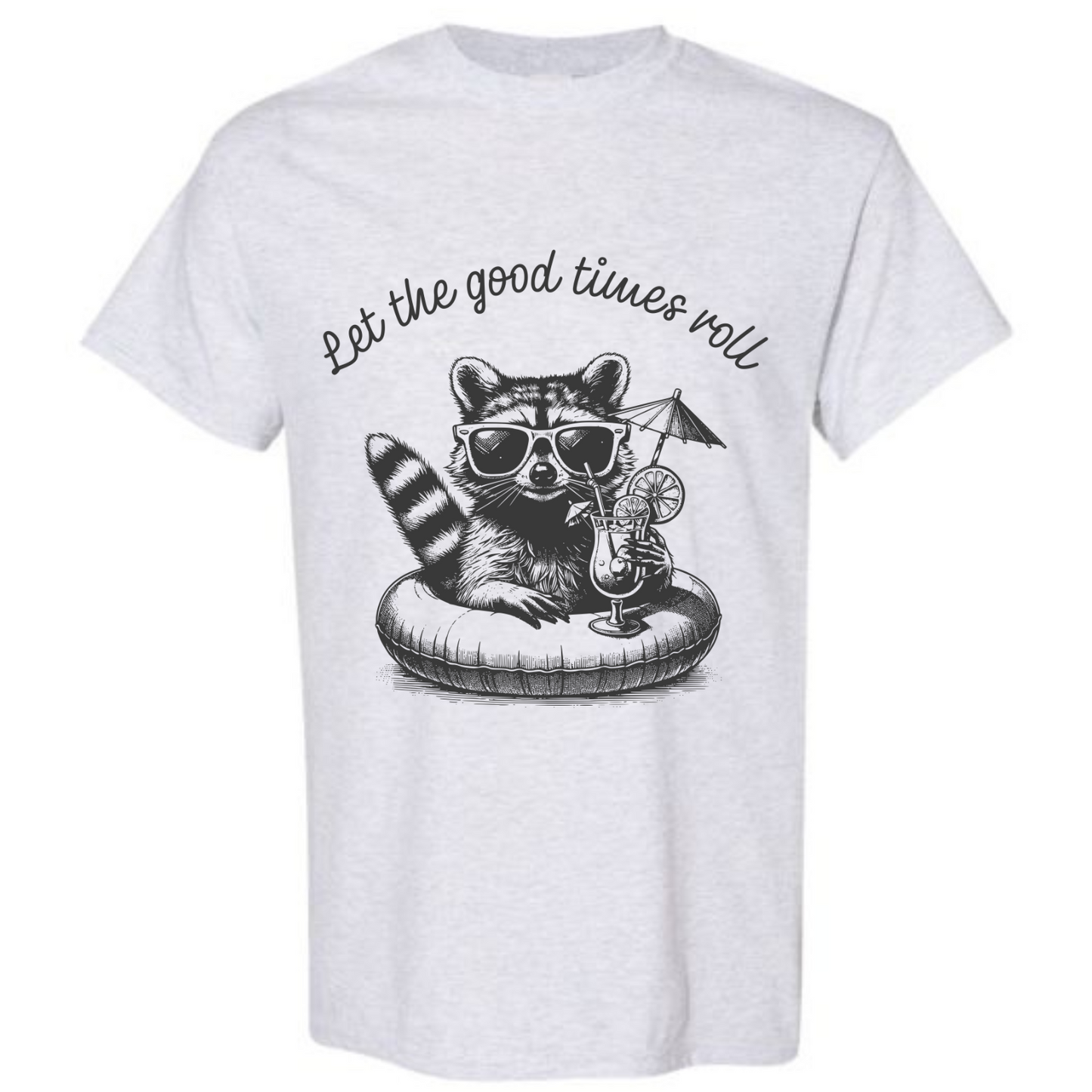 BISHAM LET THE GOOD TIMES ROLL RACOON TEE