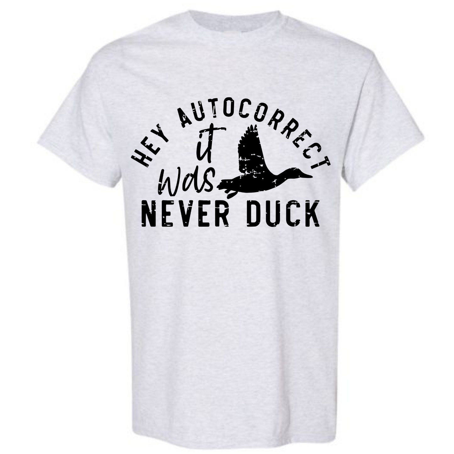BISHAM HEY AUTO CORRECT GOOSE TEE