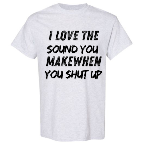 BISHAM SHUT UP EXPRESSIVE TEE