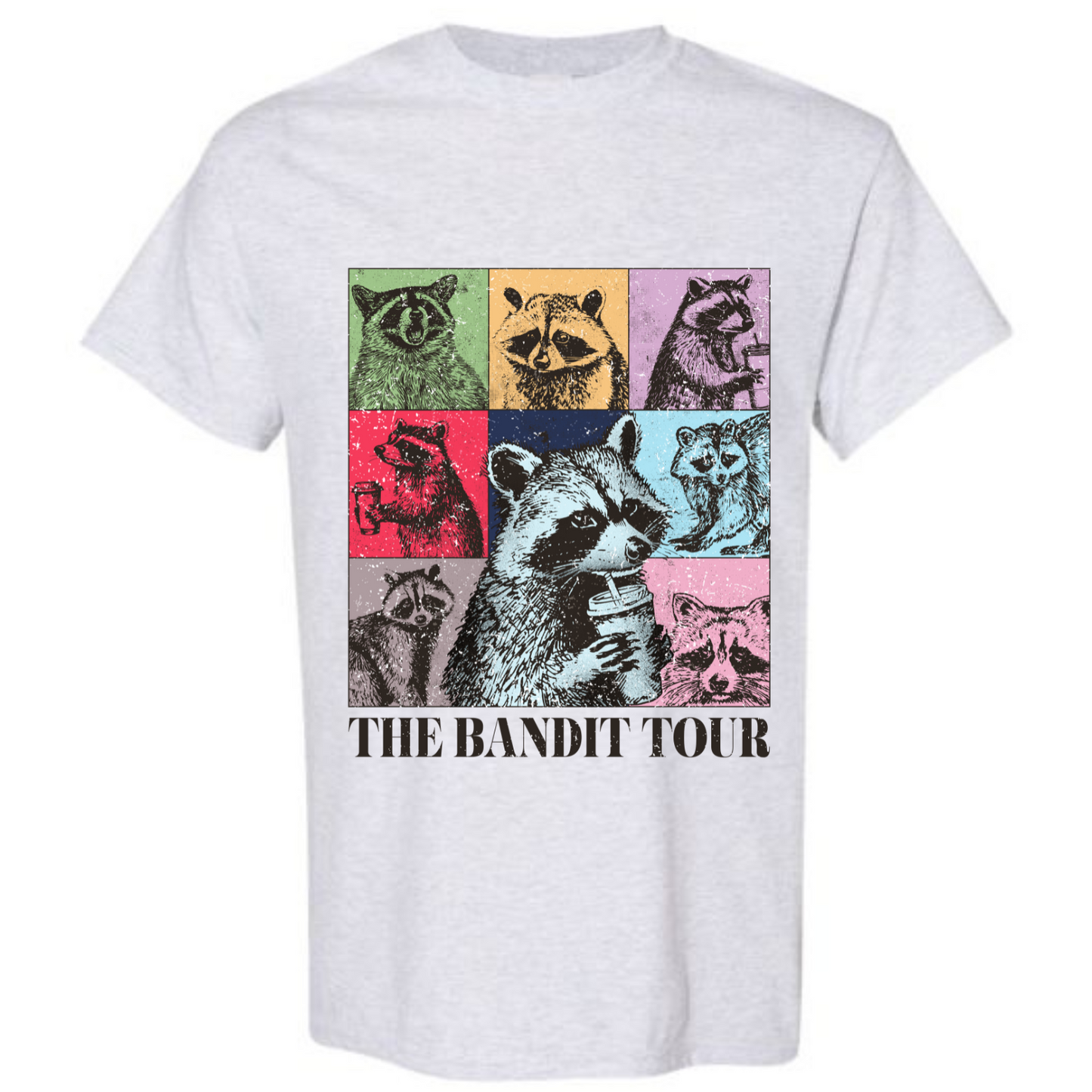 BISHAM BANDIT TOUR RACOON TEE