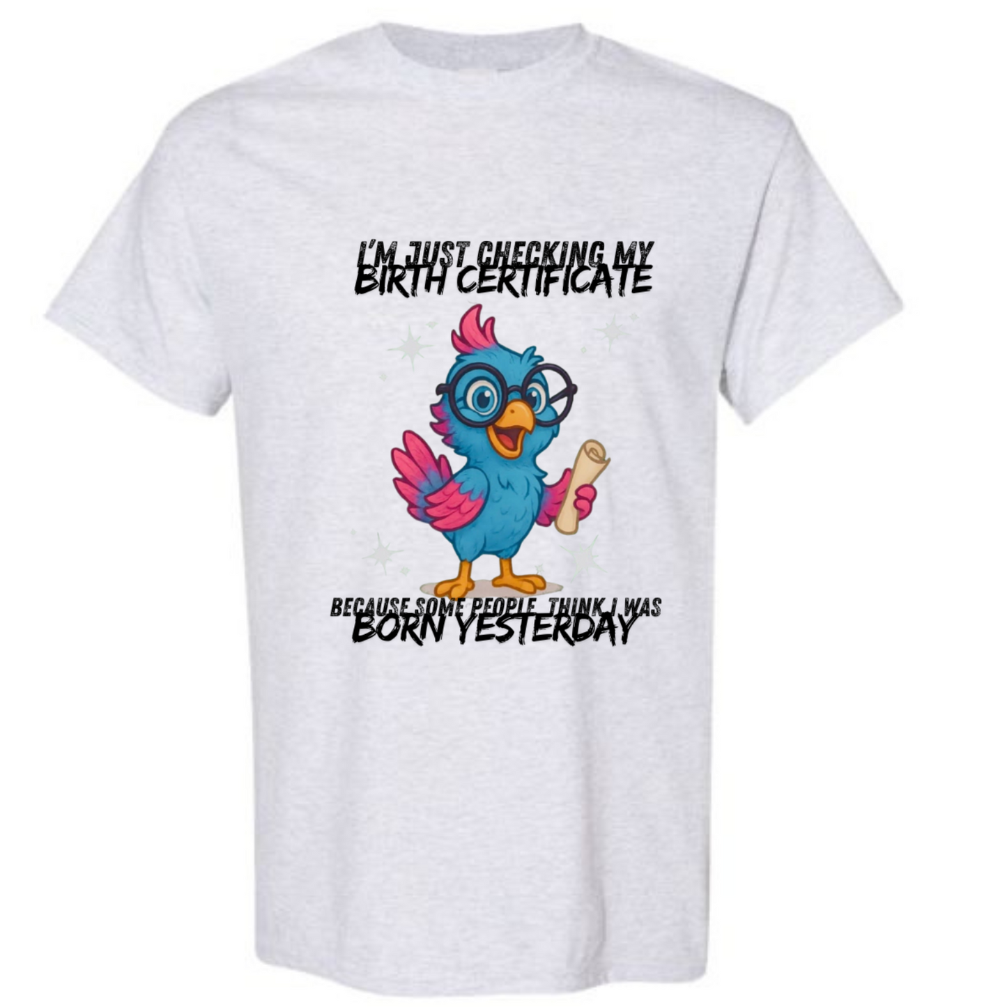 BISHAM BIRTH CERTIFICATE TEE