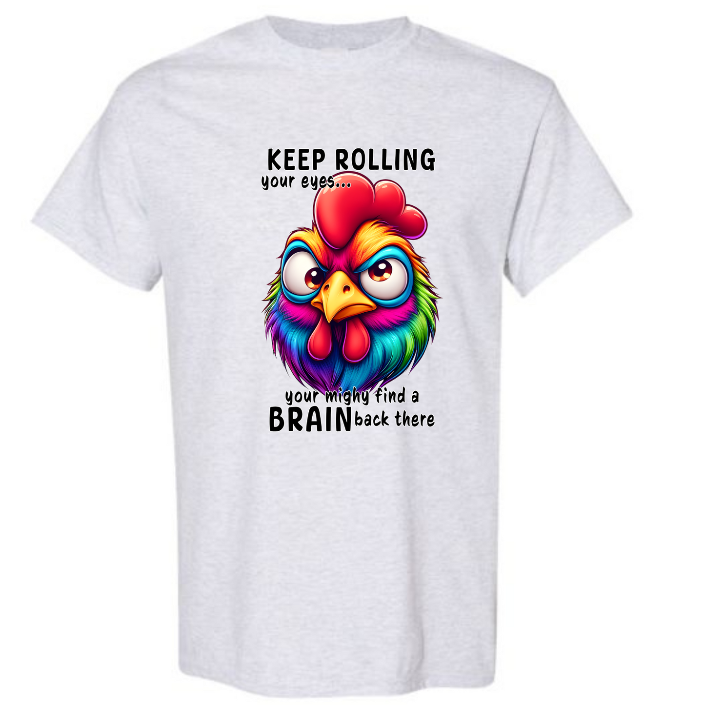 BISHAM KEEP ROLLING YOUR EYES TEE