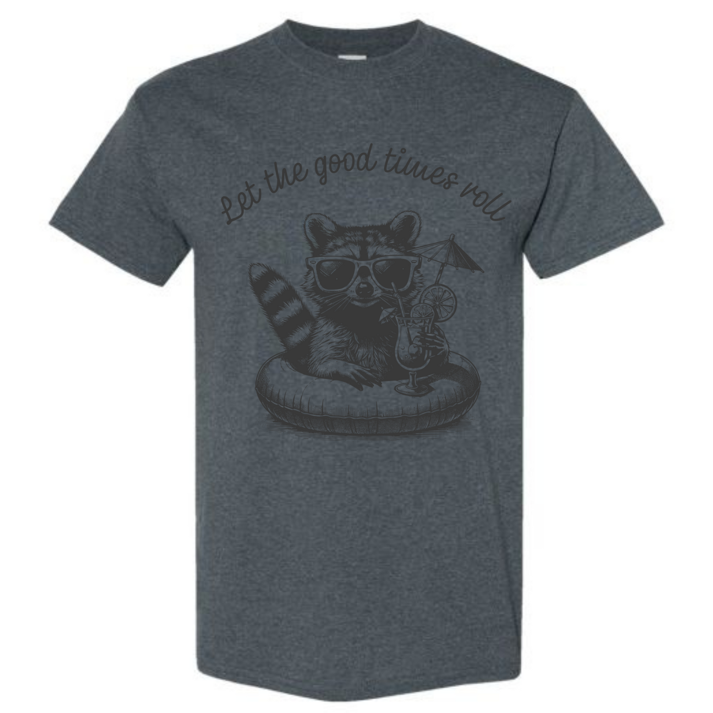 BISHAM LET THE GOOD TIMES ROLL RACOON TEE