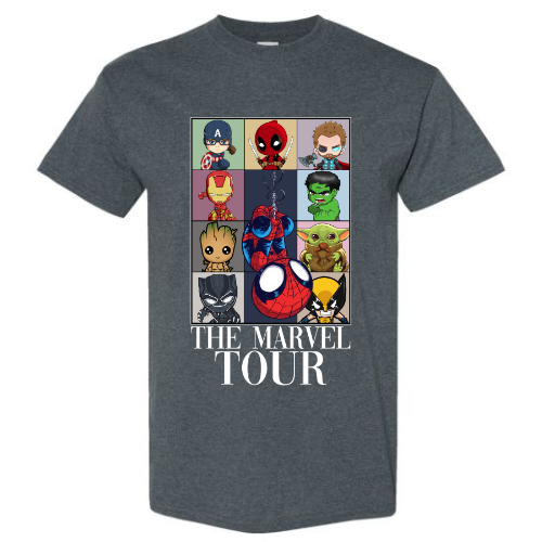 BISHAM MARVEL TOUR TEE